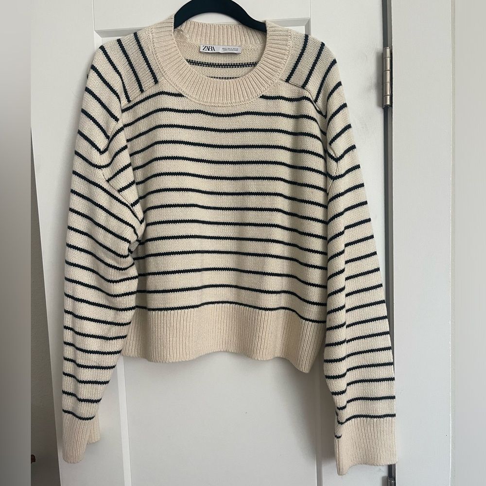 Zara striped sweater